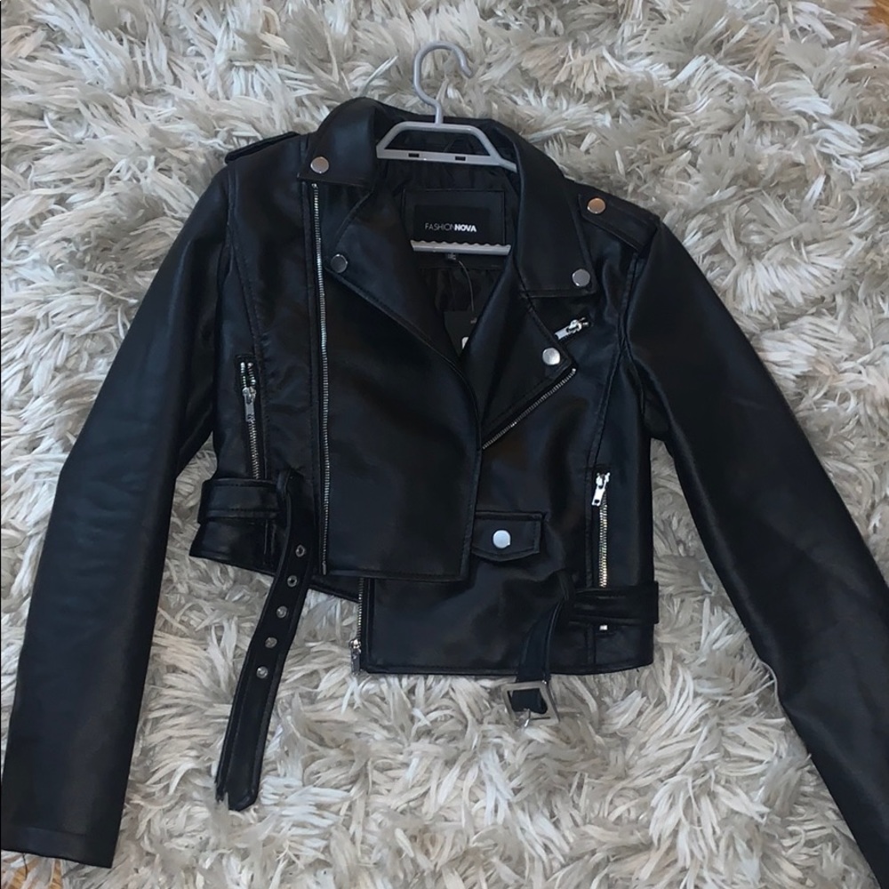 Leather jacket never worn